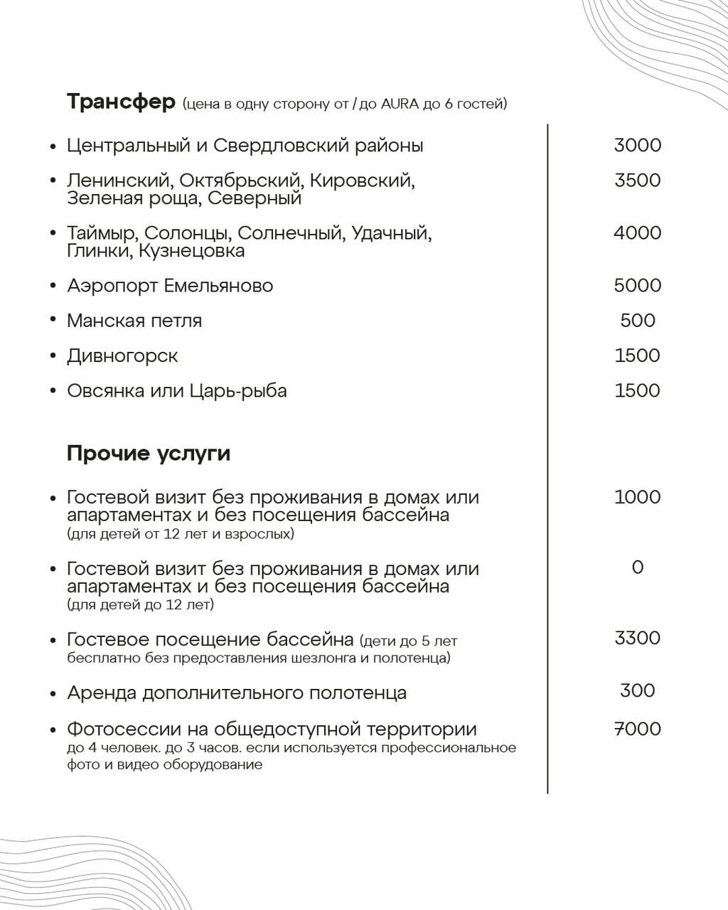 Локация комплекса AURA